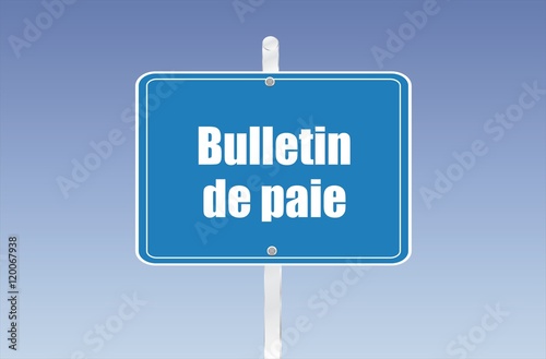 panneau bulletin de paie 07092016