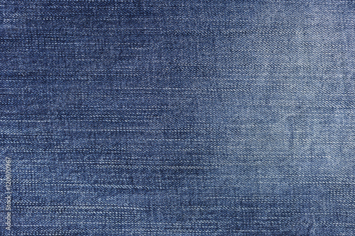 Closeup blue fabric texture background