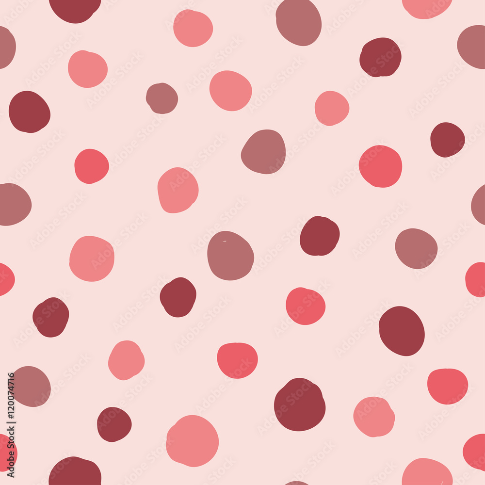 Seamless vector decorative background with polka dots. Print. Cloth design, wallpaper. Seamless vector decorative background with polka dots. Print. Cloth design, wallpaper.