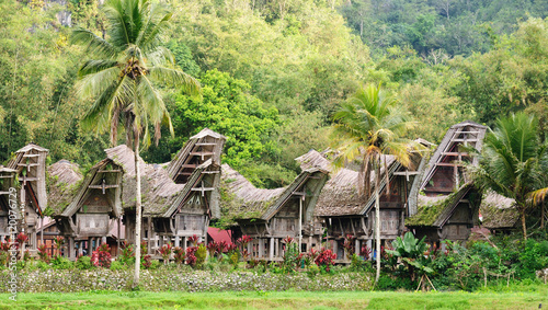 Indonesia, Sulawesi, Tana Toraja, Traditional village