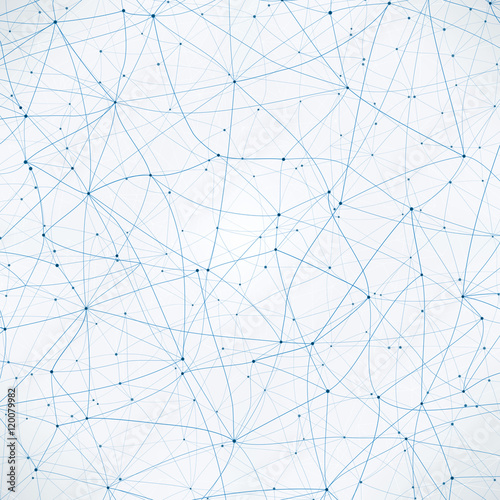 Abstract neuron wire background - EPS10 vector
