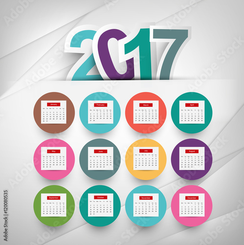 Calendar 2017