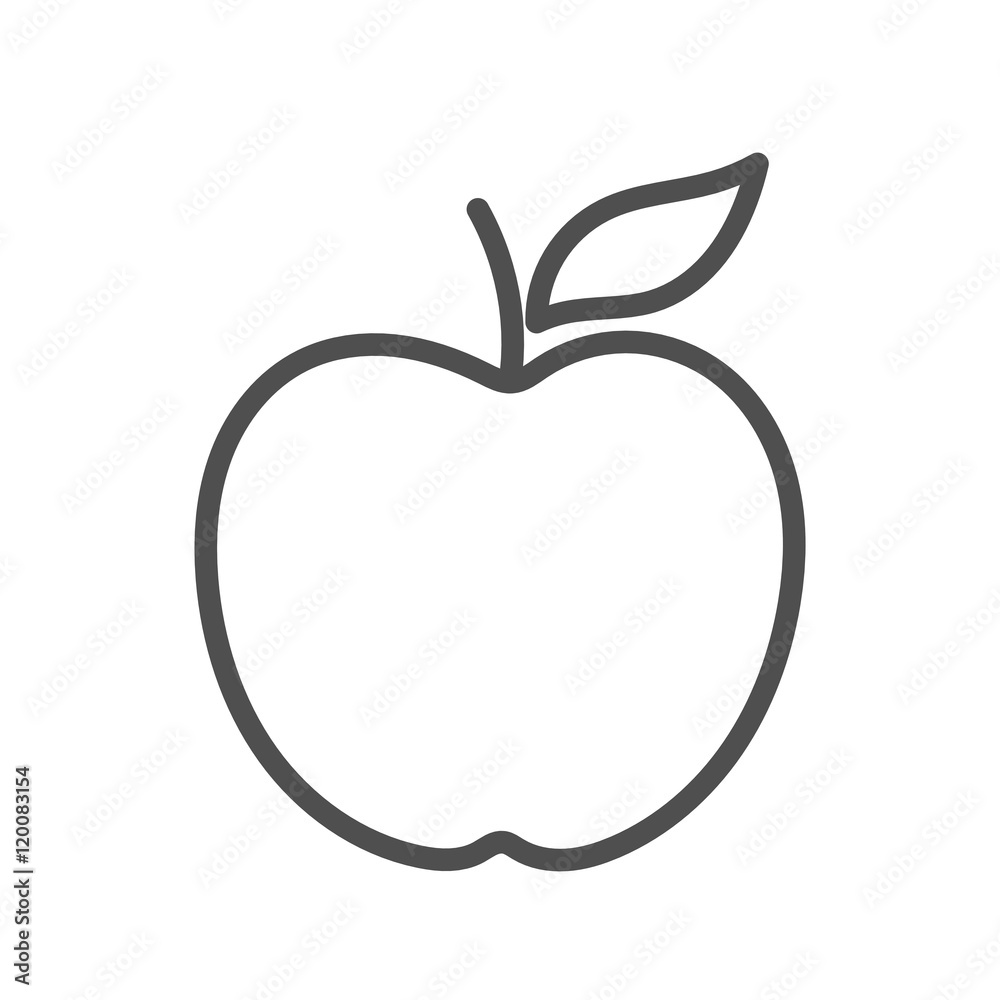 Apple linear shape Apple linear shape
