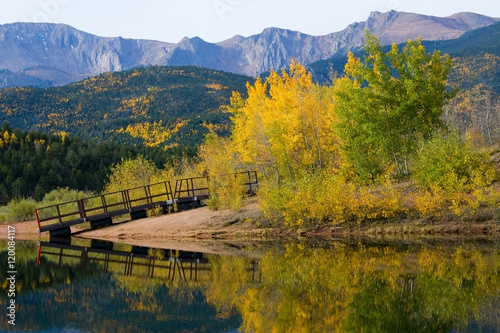 Autumn Aspen at Crystal Creek Reservoir Pikes Peak