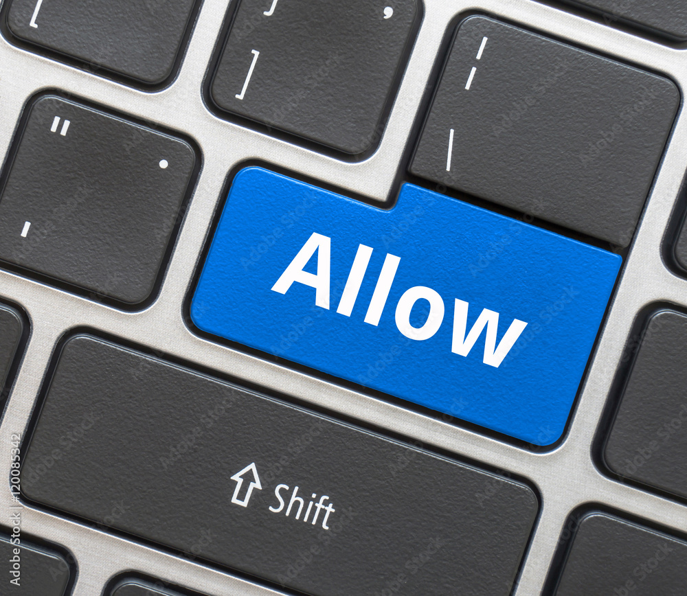 Fototapeta premium keyboard button with word website