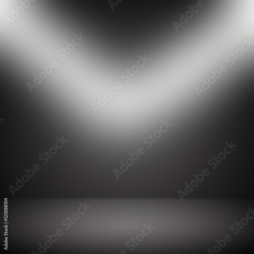 black gradient abstract background / dark grey room studio background / for background or wallpaper your product montage