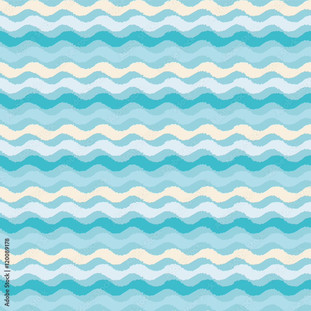 Seamless vector background with waves. Print. Repeating background. Cloth design, wallpaper. Seamless vector background with waves. Print. Repeating background. Cloth design, wallpaper.