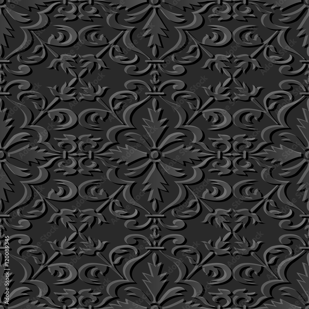 Dark 3D paper art 592 spiral curve cross garden flower
Dark 3D paper art 592 spiral curve cross garden flower