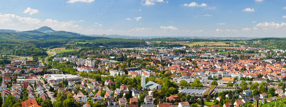 Panorama Metzingen (Schwäbische Alb)