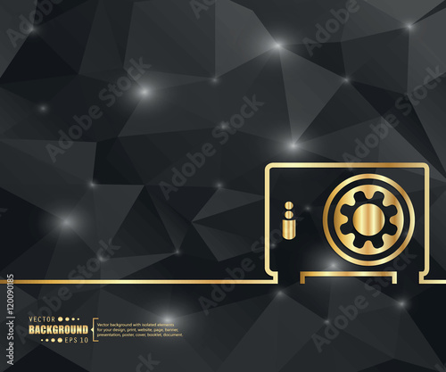 Abstract creative concept vector background. For web and mobile applications, illustration template design, business infographic, brochure, banner, presentation, poster, cover, booklet, document.