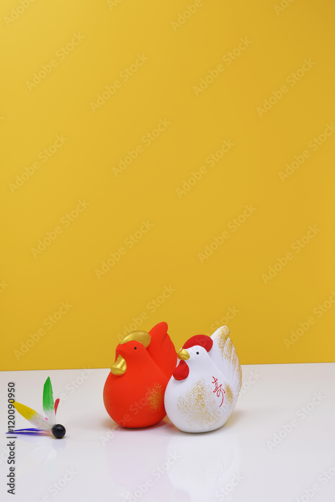 干支　酉年　/縁起の良い干支の置物