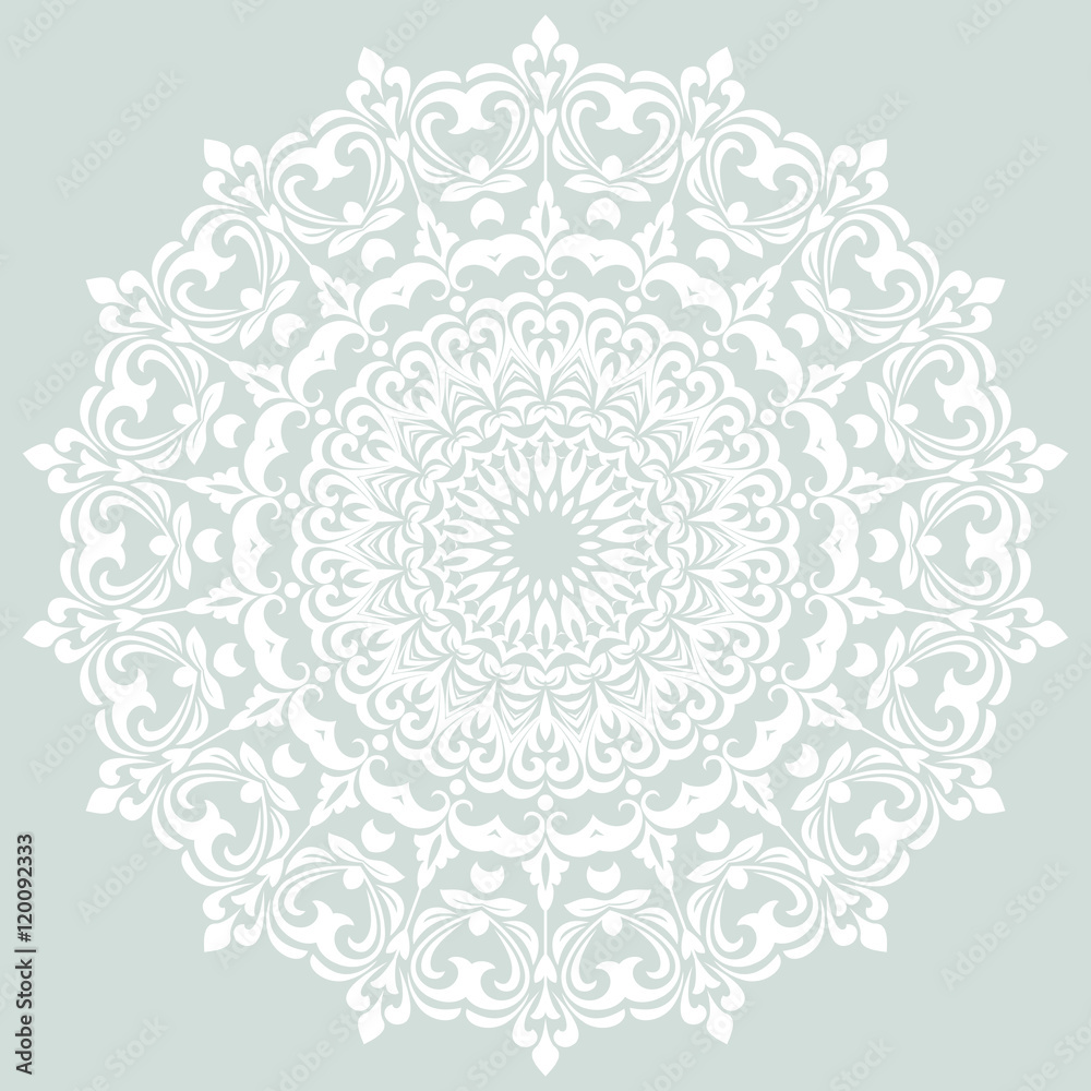 Oriental Abstract Vector Pattern Oriental Abstract Vector Pattern