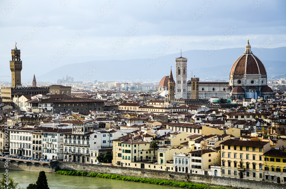 Duomo, Palazzo Vecchio, historic city center, Florence