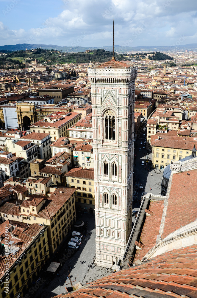 Giotto's Campanile, historic center of Florence