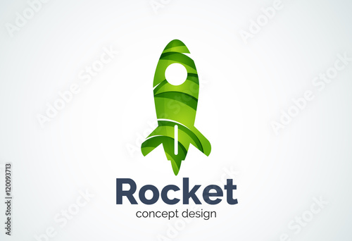 Rocket logo template