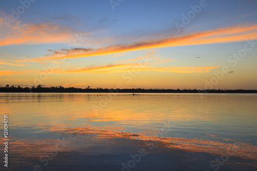 Sunset at Polynesian Beach