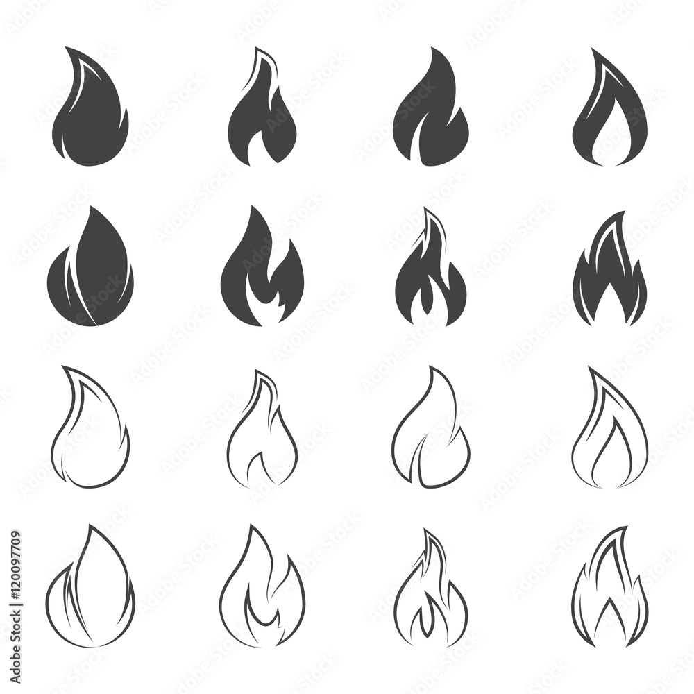 Fire icons Fire icons