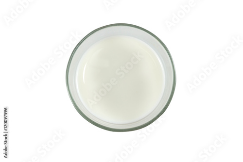 glass milk