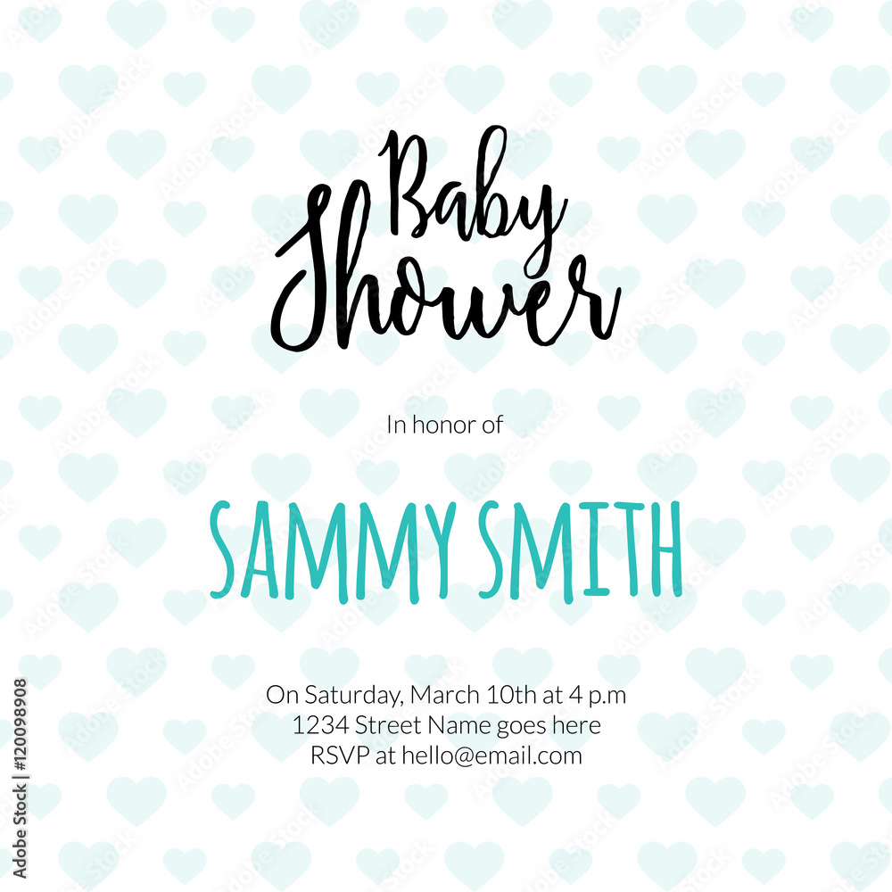 Baby Shower card