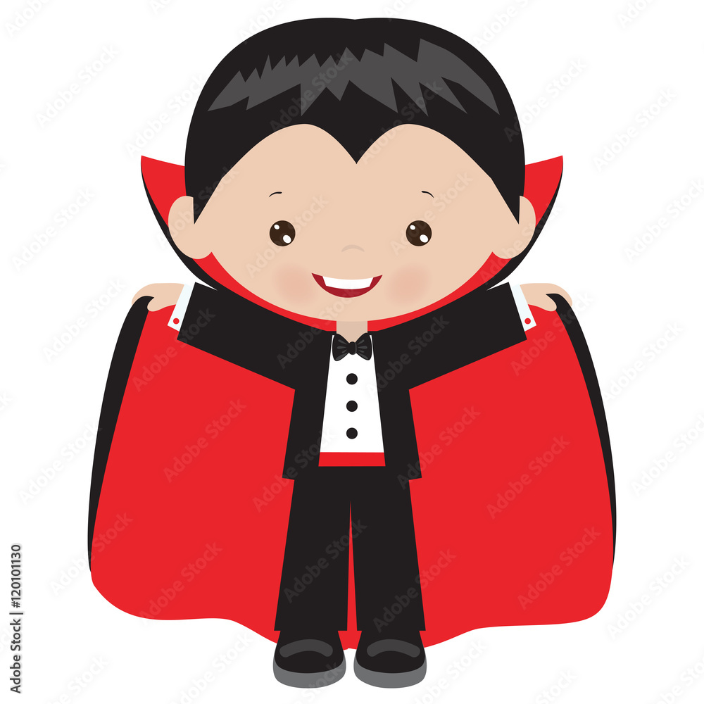 Halloween vampire boy vector cartoon illustration Halloween vampire boy vector cartoon illustration
