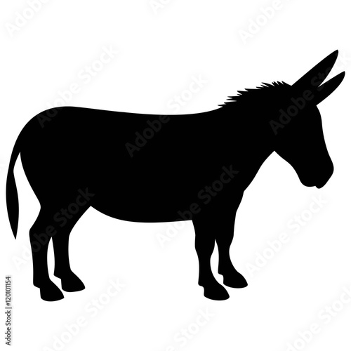 Donkey Silhouette