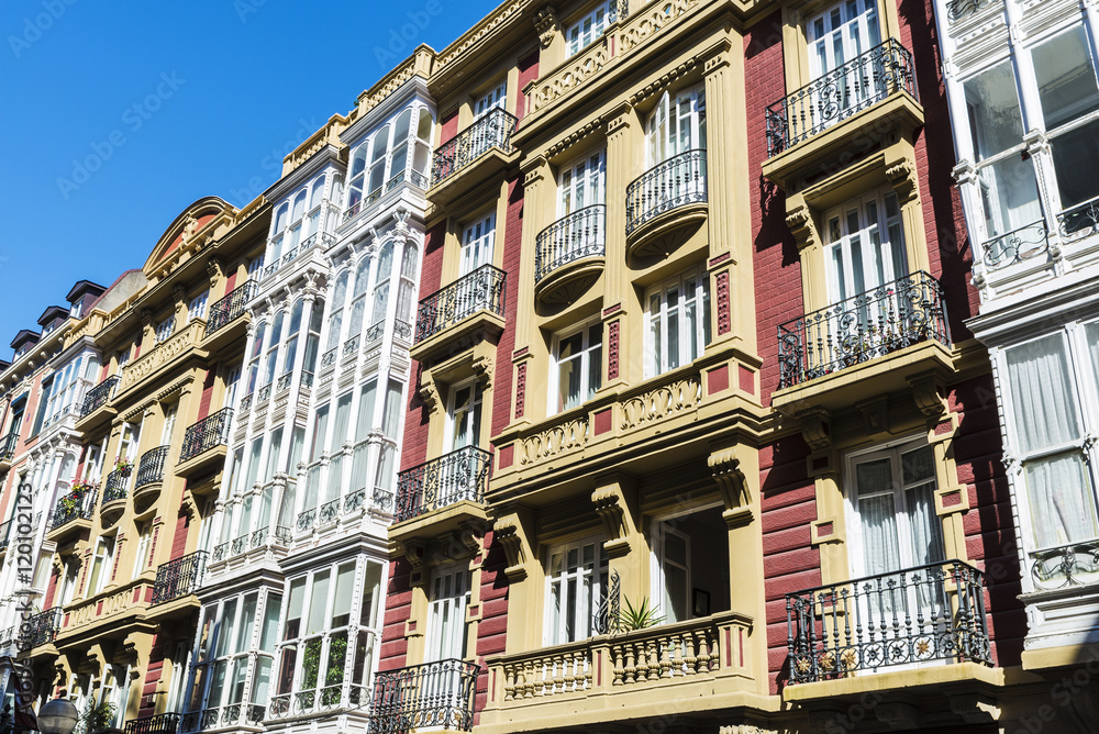 Residential building in Bilbao, Spain