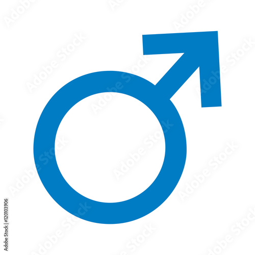 male symbol isolated icon vector illustration design photo