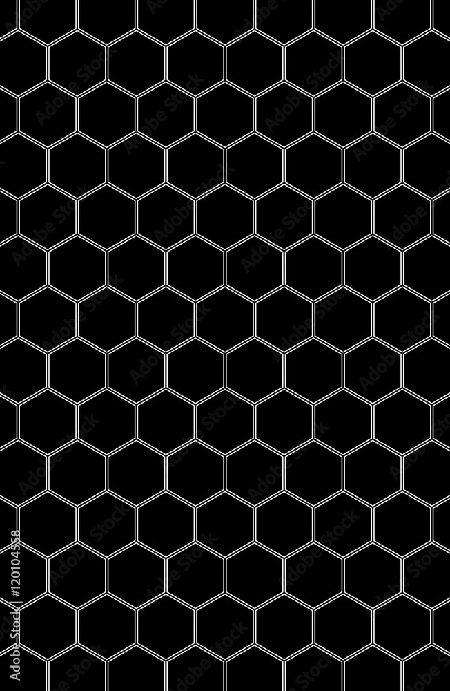 Black & white abstract paterns