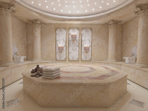 Hammam spa bathroom