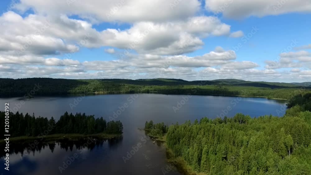 Sweden in summer - landscapes, forest, lakes Sweden in summer - landscapes, forest, lakes