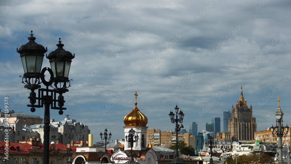 Fototapeta premium Panorama di Mosca