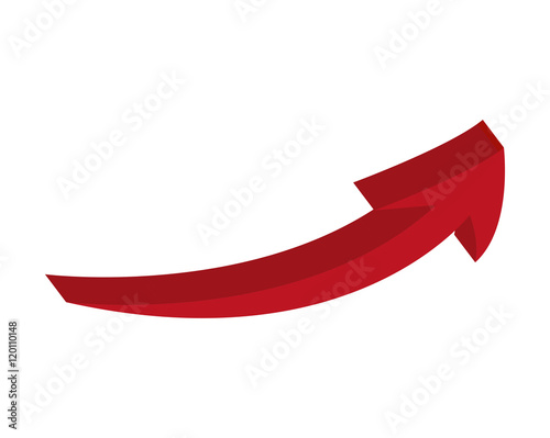 Wallpaper Mural arrow up growth icon vector illustration design Torontodigital.ca