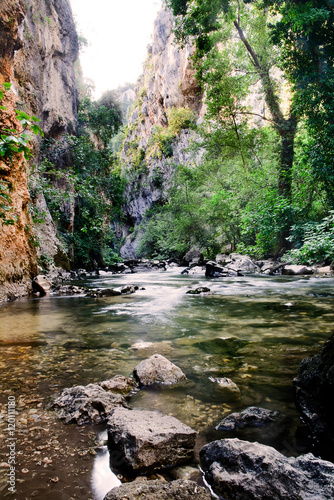 View of Saint Venanzio hermit and river photo