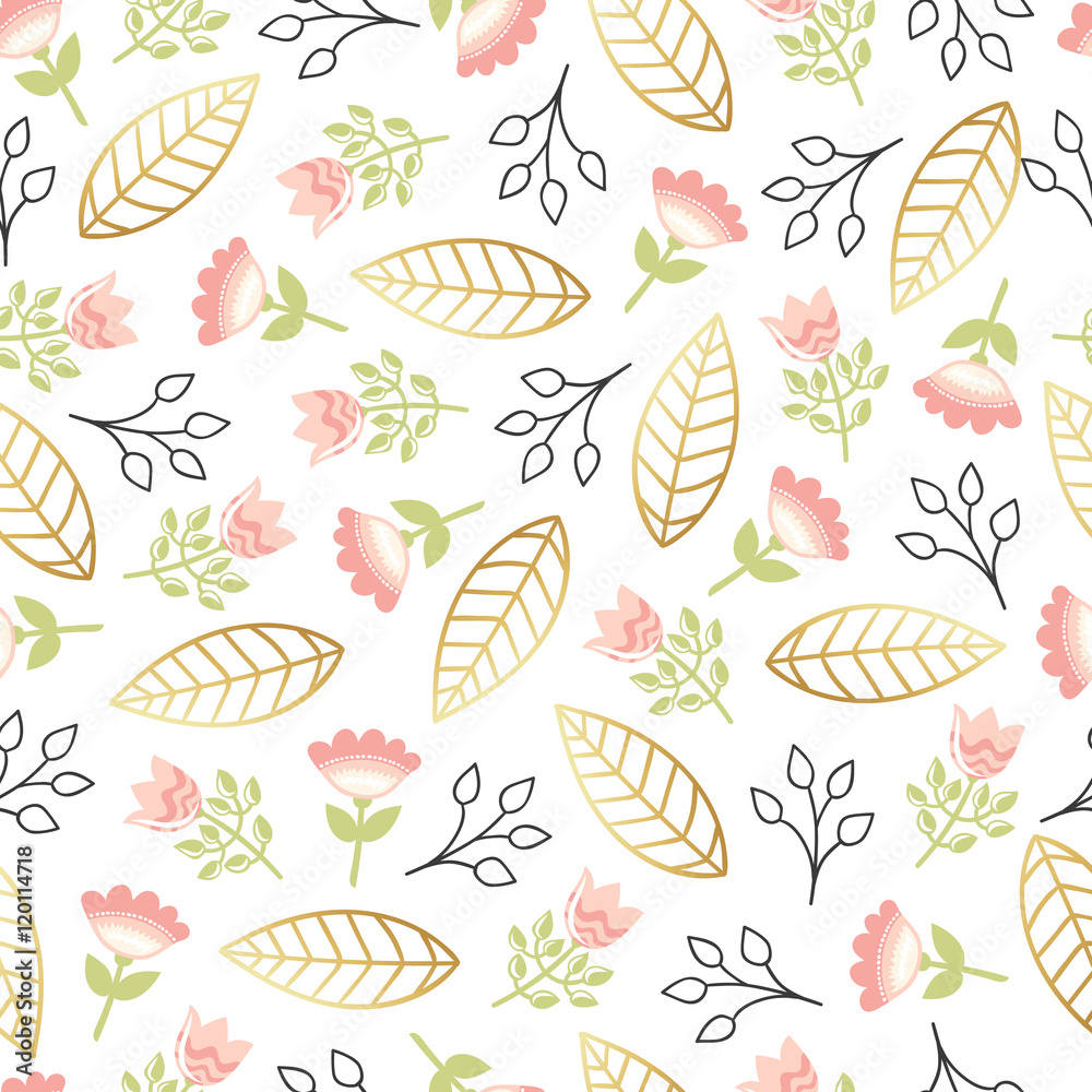 Seamless floral pattern Seamless floral pattern