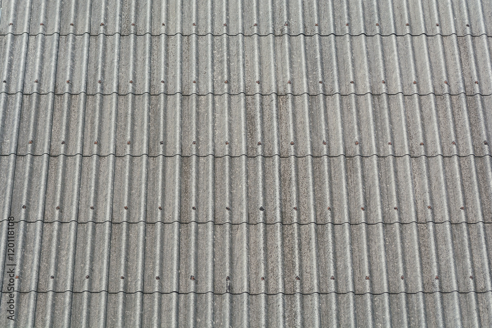 Bright gray pattern of old roof in sunny day. Bright gray pattern of old roof in sunny day.