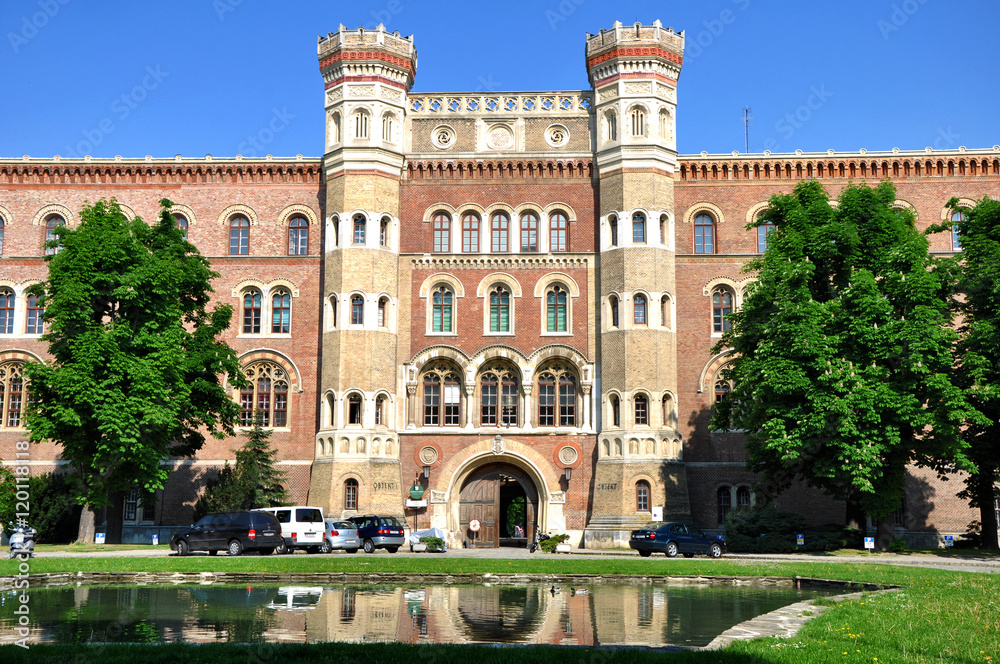 Building of Vienna Arsenal - Museum of military history , Austria. The oldest and largest purpose-built military history museum in the world.