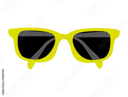 sunglasses summer isolated icon vector illustration design vector illustration design