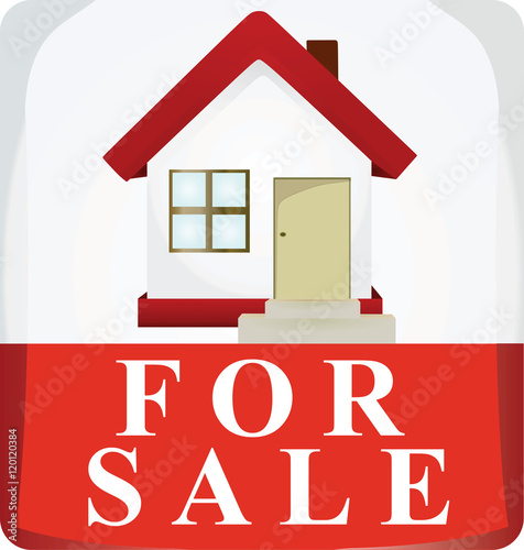 Home for sale sign icon