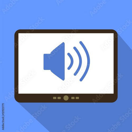 Speakers Activated Tablet Icon