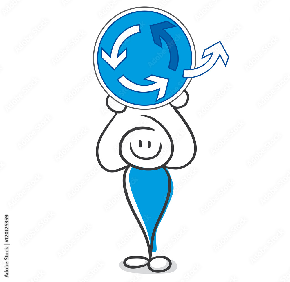 Stick FIgure Series Blue / Stick FIgure Series Blue /
