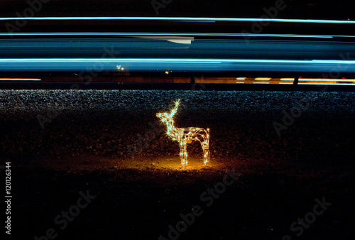 Reindeer Games - Holiday Lights and a Train
