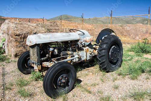 old tractor