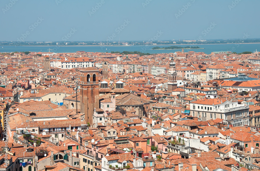 Venezia- panorama dal Campanile di San Marco