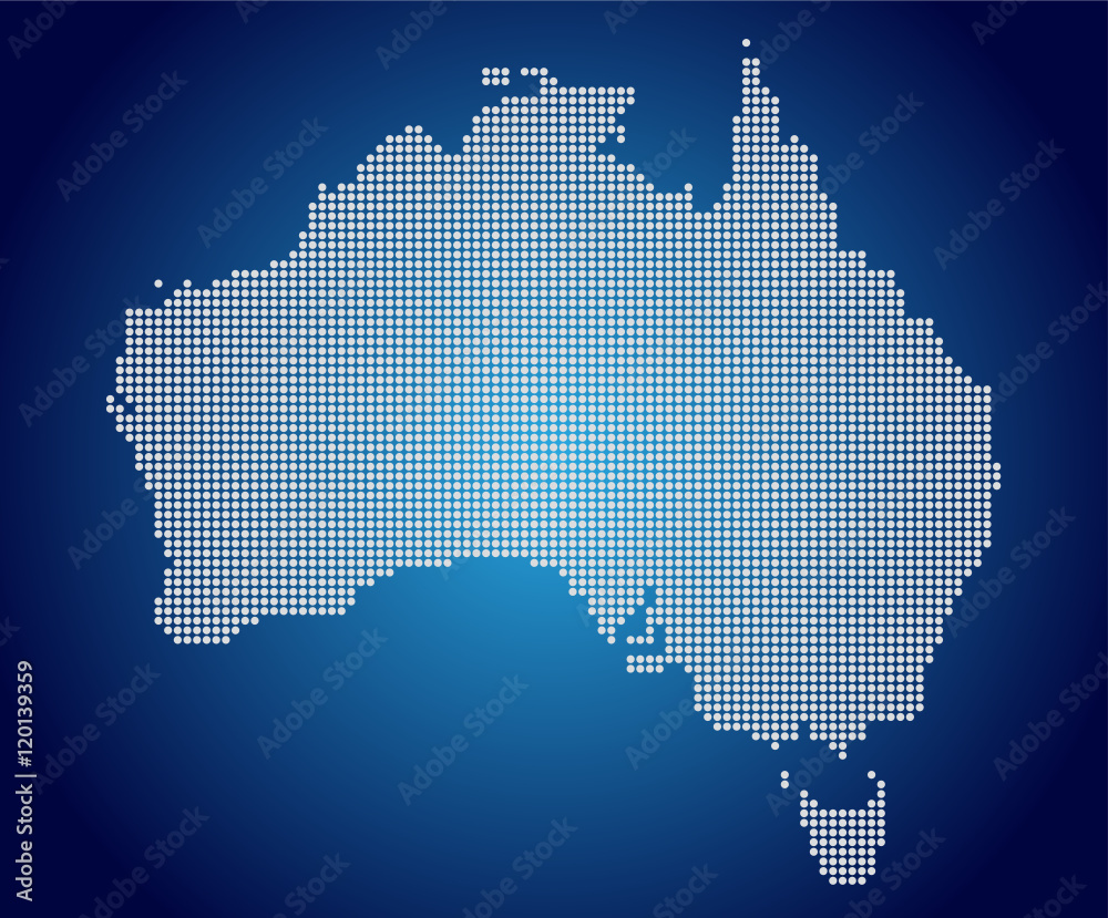 The Australia Map - Pixel 