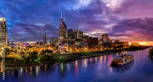 panoramę Nashville