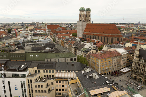 Rooftop view of Munich.