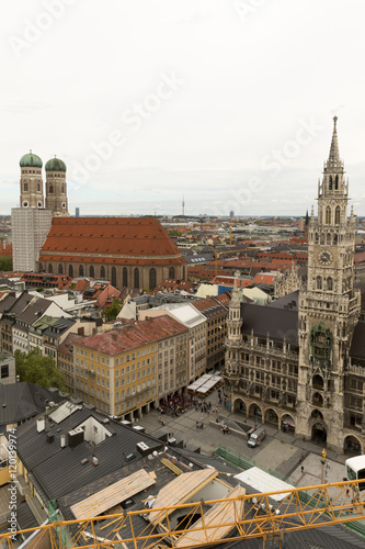 Rooftop view of Munich.