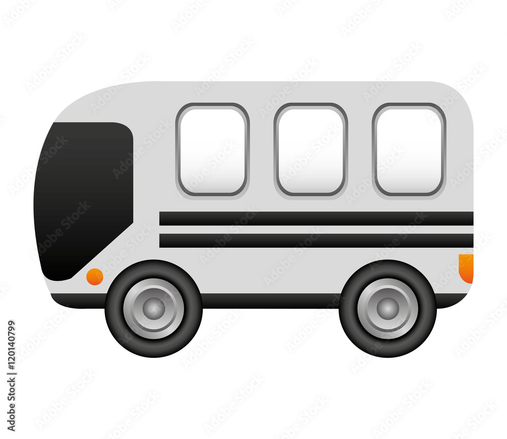 bus vehicle transport isolated vector illustration design bus vehicle transport isolated vector illustration design
