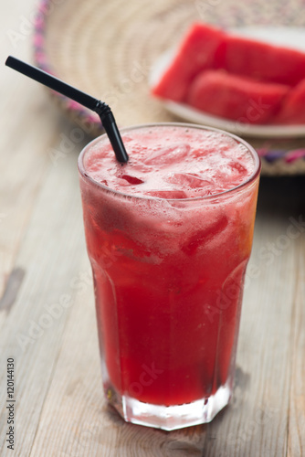 Wallpaper Mural Watermelon drink in glasses with slices of watermelon Torontodigital.ca