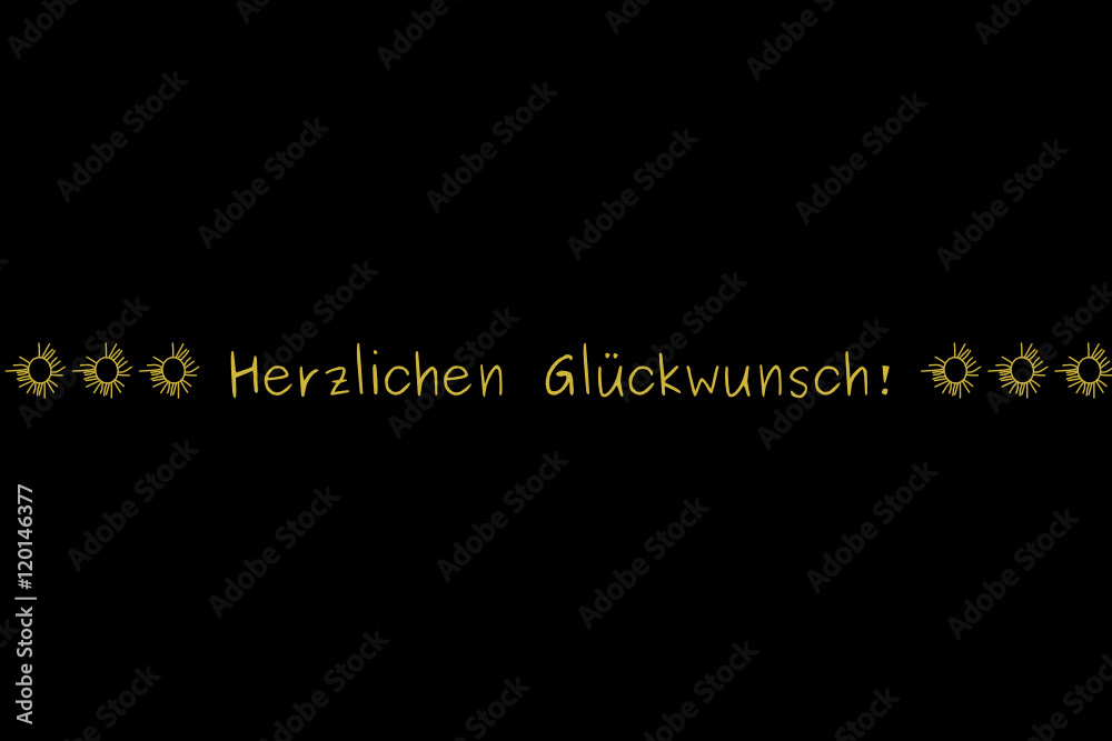 Glückwunschkarte Glückwunschkarte